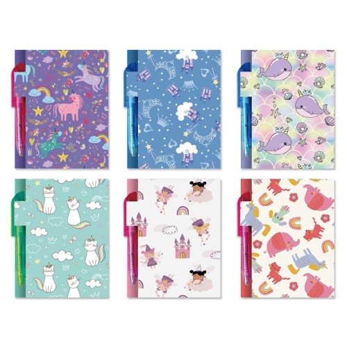 1066 Mini libreta con bolígrafo y 100 hojas 